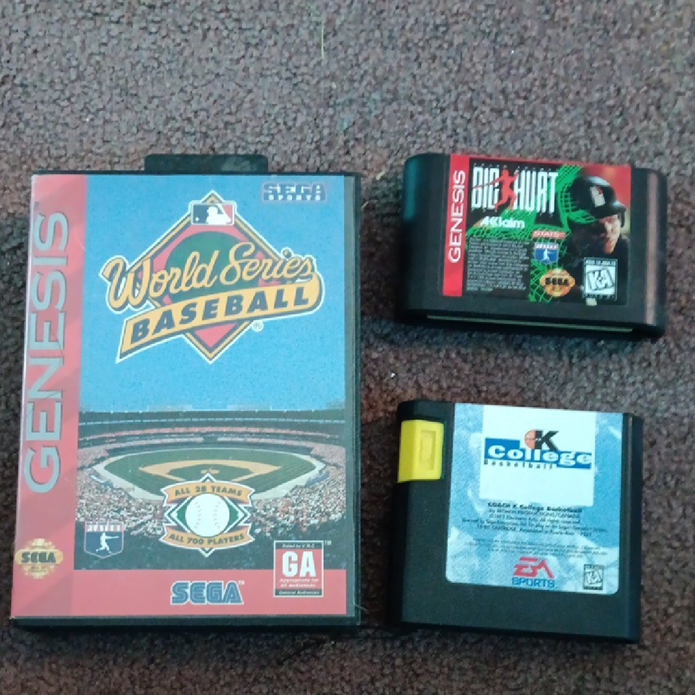 3 Sega Sports Games